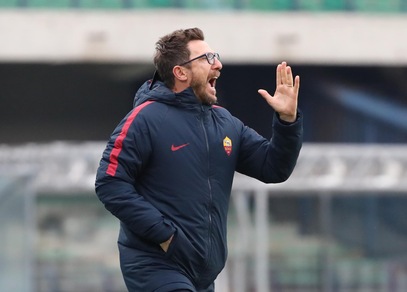 Di Francesco: «Sfida con la Juve? Dirà tanto sulla forza della Roma»