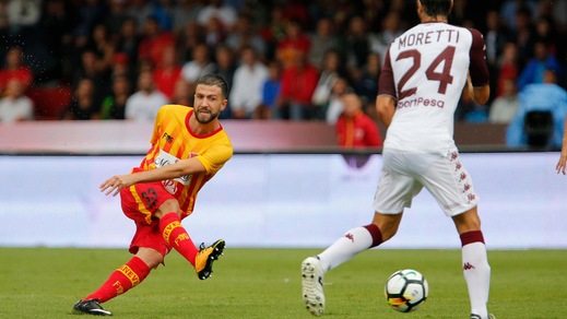 Serie A Benevento, lavoro differenziato per Iemmello