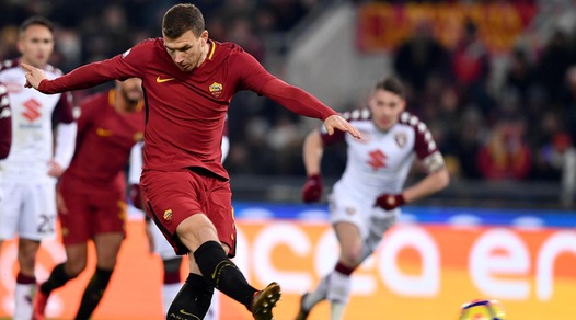 Serie A, Juve-Roma: Dzeko torna in gol a 3,25