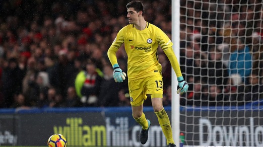 Dall'Inghilterra: «Chelsea, pronto il super rinnovo per Courtois»