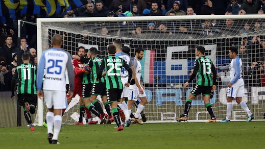 Serie A Sassuolo-Inter 1-0, il tabellino