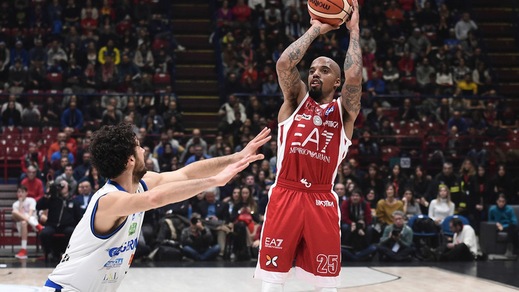 Basket Serie A, Milano ferma la capolista Brescia