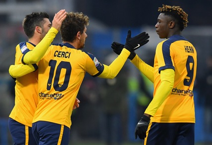 Serie A Verona, differenziato per Cerci, Fares e Souprayen