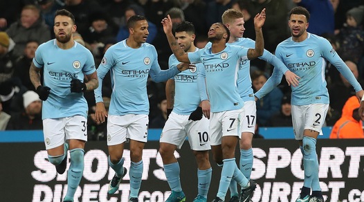 Newcastle-Manchester City 0-1: Guardiola vola a +15 con Sterling