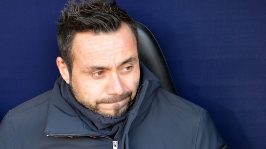 Serie A Benevento, De Zerbi: «Chievo? Cerchiamo la prima vittoria»