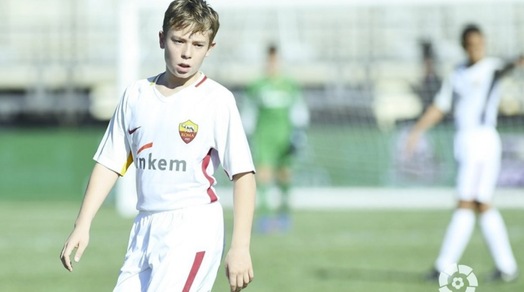 La Liga esalta Totti Junior: «Tale padre, tale figlio»
