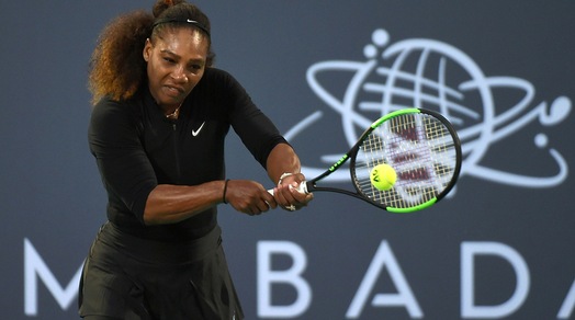 Abu Dhabi, Serena Williams ko con la Ostapenko