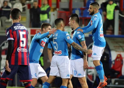 Coppa Italia: Napoli, quote facili contro l'Atalanta