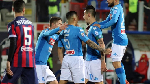 Coppa Italia: Napoli, quote facili contro l'Atalanta