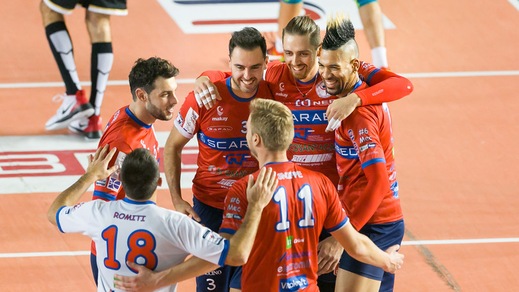 Volley: A2 Maschile, Girone Bianco: Roma raggiunge in testa Santa Croce