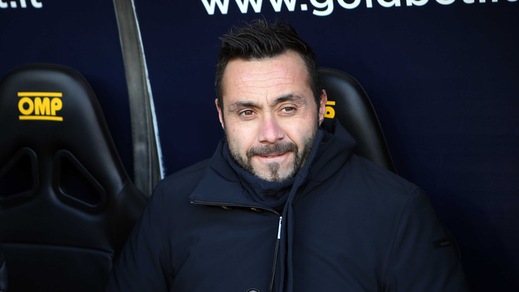 Serie A, De Zerbi: «Benevento, gioca con il sangue agli occhi»