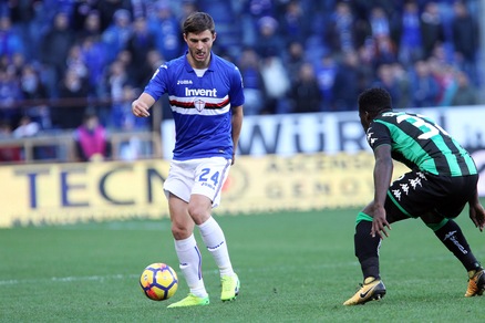 Serie A Sampdoria, out Bereszynski e Regini