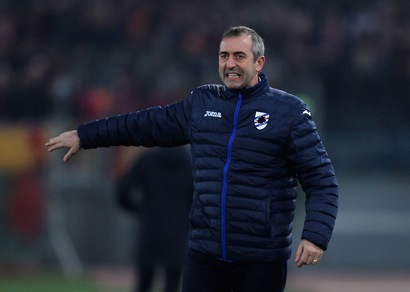 Serie A Sampdoria, Giampaolo: «Il Milan ha meritato di vincere»