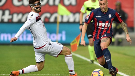 Serie A Crotone, per Martella trauma distorsivo alla caviglia