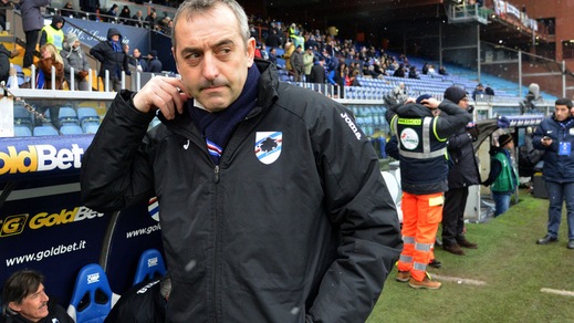 Serie A Sampdoria, Giampaolo: «Grande reazione dopo il Milan. Zapata davvero forte»