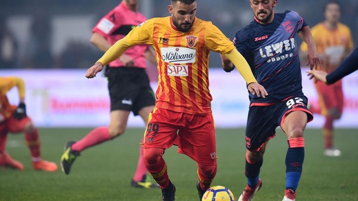 Serie A Benevento, Brignola blindato: due anni fa giocava nella Roma