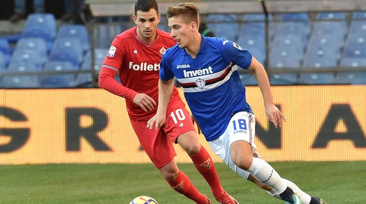 Serie A Sampdoria, lavoro a parte per Praet