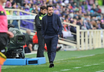 Serie A Benevento, De Zerbi: «Grandissima commozione»