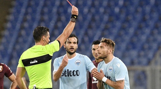 Lazio, un turno di stop a Immobile