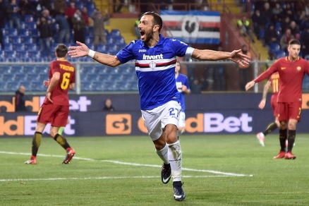 Serie A Sampdoria, lavoro individuale per Quagliarella