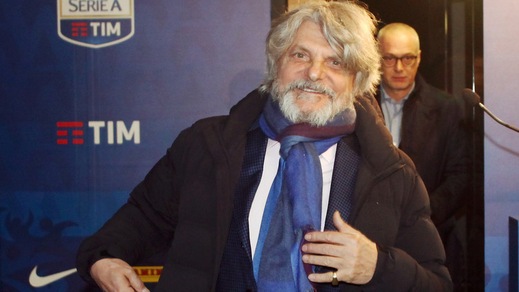 Serie A Sampdoria, Ferrero: «Basta responsabilità oggettiva»