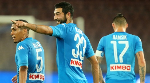 Napoli, Sarri ritrova Albiol: in 40.000 al San Paolo