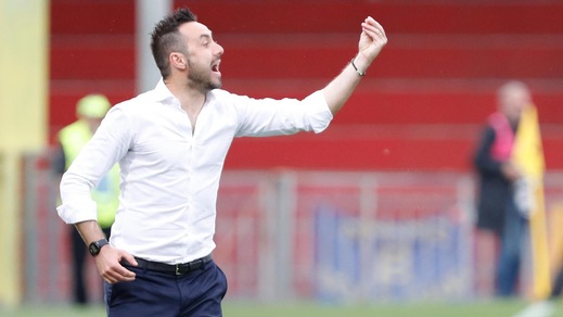 Serie A Benevento, De Zerbi: «Non siamo da ultimo posto»