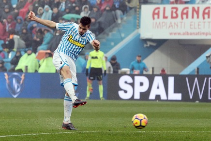 Serie A Spal, distorsione al ginocchio per Grassi