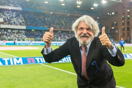 Serie A Sampdoria, Ferrero: «Scudetto? Io tifo Napoli»