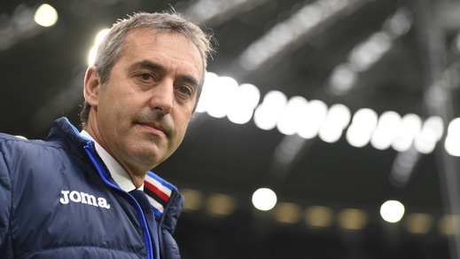 Serie A Sampdoria, Giampaolo: «Fallo di Dybala sul primo gol della Juventus»