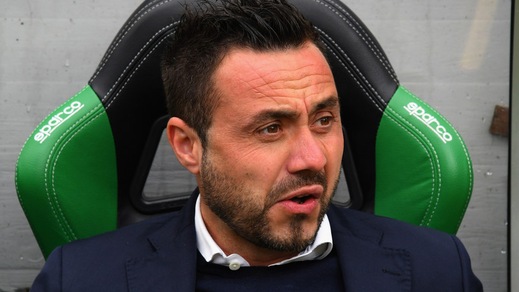 Serie A Benevento, De Zerbi: «Gioca Gyamfi. Faremo una gara dignitosa»