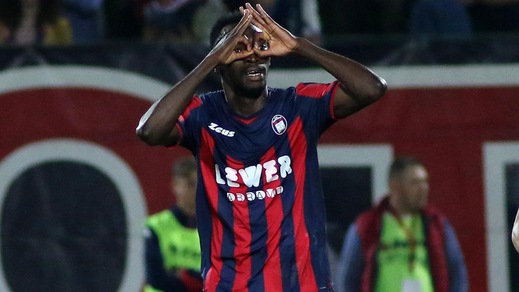 Serie A Crotone, Simy: «Gol alla Ronaldo? Ci ho provato»