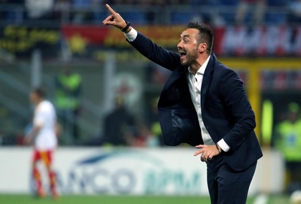 Serie A Benevento, De Zerbi: «Vittoria che resterà nella storia»