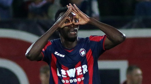 Serie A Crotone, Simy: «I miei gol? Conta la salvezza»