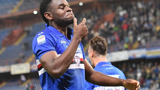 Serie A Sampdoria, migliora la condizione di Zapata