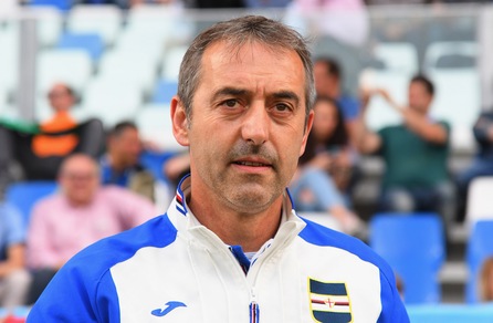 Serie A Sampdoria, Giampaolo: «De Laurentiis? L'unico presidente che sento è Ferrero»