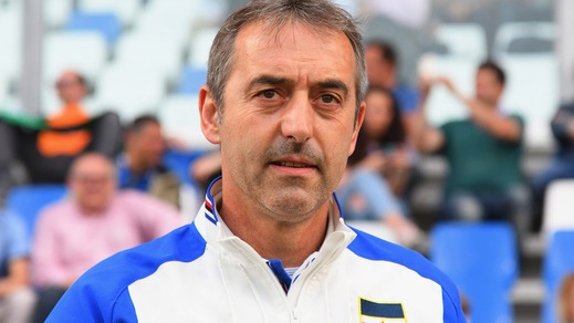 Serie A Sampdoria, Giampaolo: «De Laurentiis? L'unico presidente che sento è Ferrero»