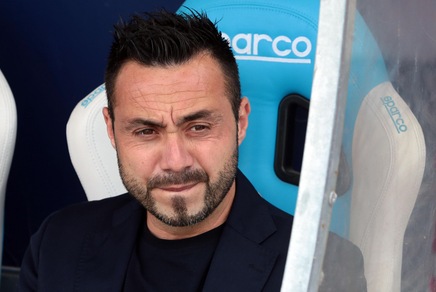 Serie A Benevento, De Zerbi: «Futuro? Prima chiudiamo dignitosamente»