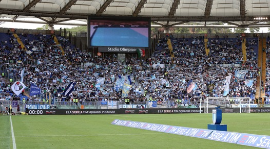 Lazio, riapre la Curva Nord