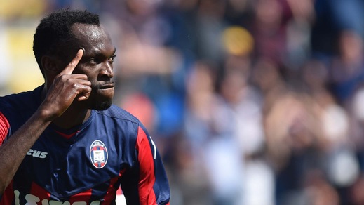 Serie A Crotone, Simy: «Salvezza? Dobbiamo rimanere concentrati»