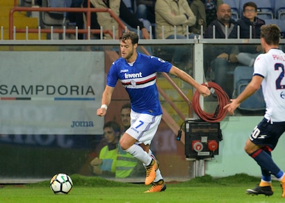 Serie A Sampdoria, affaticamento al flessore per Sala