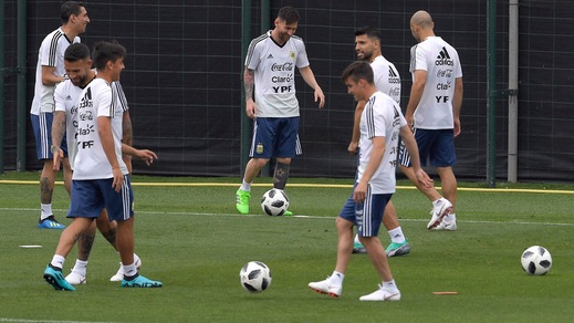L'Argentina di Dybala e Messi si prepara per i Mondiali
