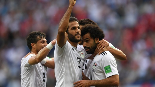 Mondiali 2018, Arabia Saudita-Egitto: Salah a segno