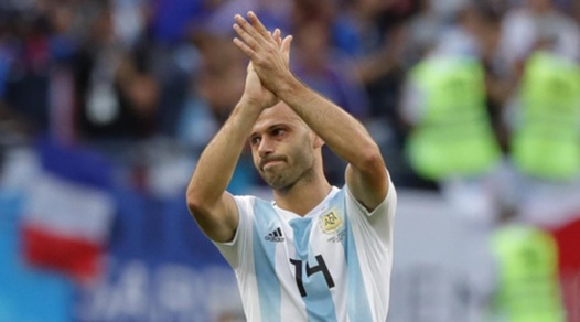 Argentina: Mascherano in lacrime dà l'addio alla Nazionale
