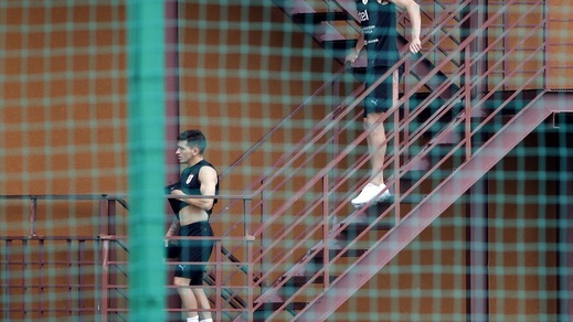 Cavani, il problema al polpaccio non è ancora superato