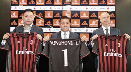 Presentato il nuovo Milan cinese