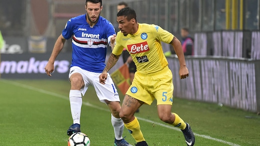 Serie A Sampdoria, assente Regini. Differenziato per Saponara