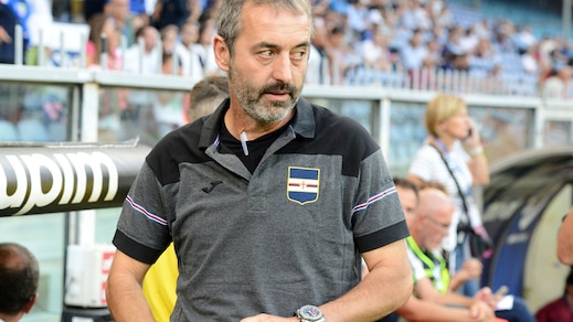 Serie A Sampdoria, Giampaolo: «Quagliarella arrabbiato? Do ed esigo rispetto»