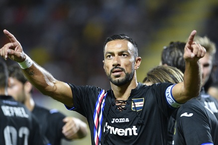 Serie A Sampdoria, Quagliarella: «Potevo andare all'Inter»