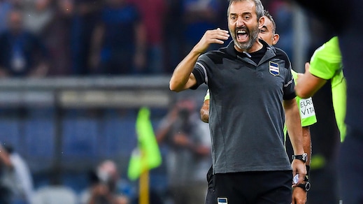 Serie A Sampdoria, Giampaolo: «Con l'Inter dovremo essere perfetti»